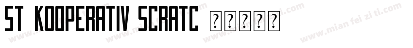ST-Kooperativ Scratc字体转换